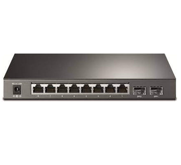 TP-Link JetStream 8-Port Gigabit Smart PoE Switch T1500G-10PS(TL-SG2210P), POE Switches, TP-Link - ICT.com.mm