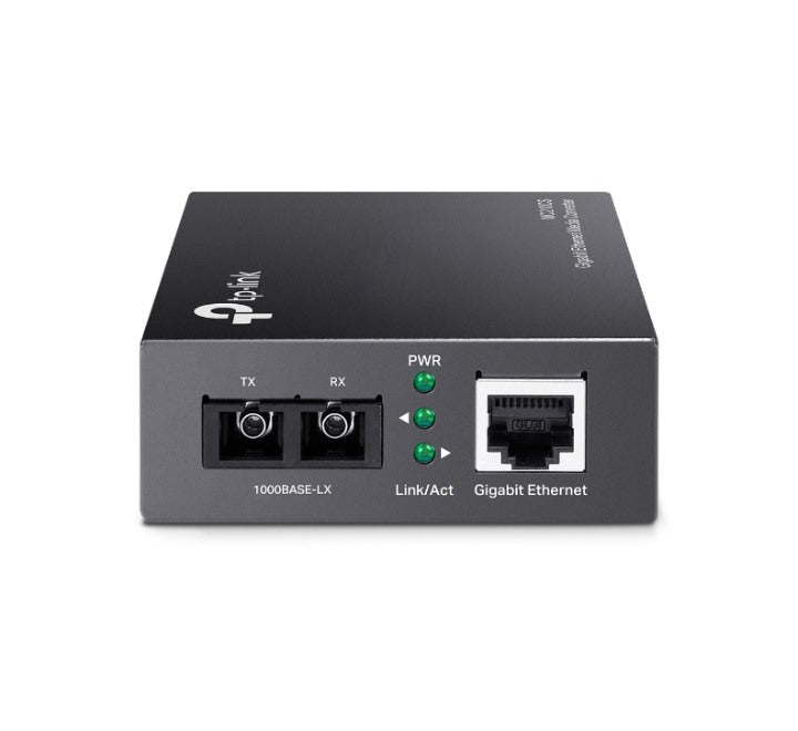 TP-Link MC210CS Gigabit Single-Mode Media Converter, Adapters & Injectors, TP-Link - ICT.com.mm
