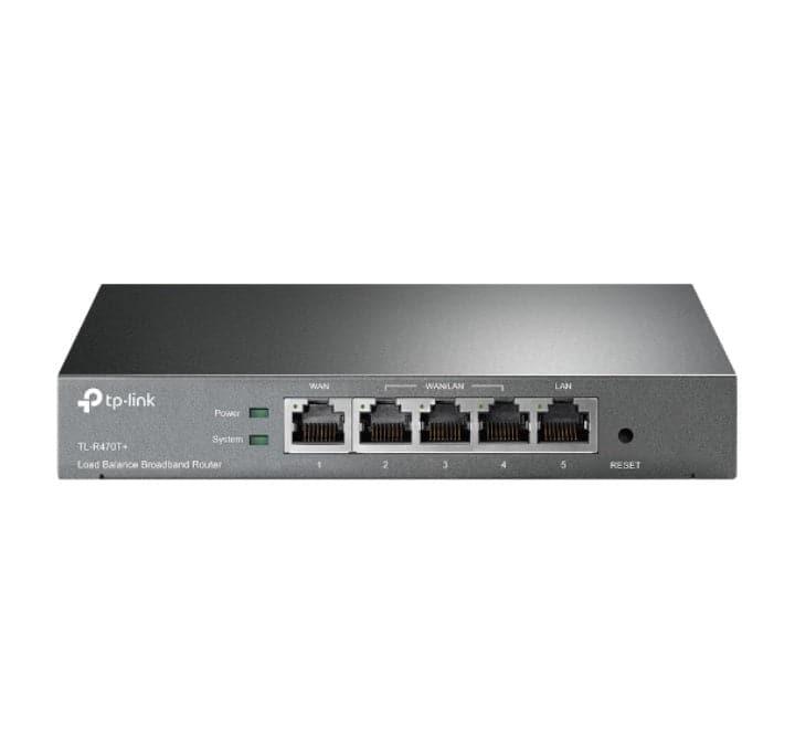 TP-Link TL-R470T+ Desktop Load Balance Broadband Router, Ethernet Routers, TP-Link - ICT.com.mm