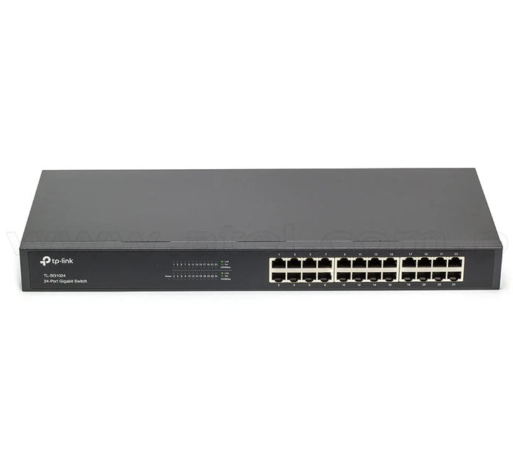 TP-Link TL-SG1024 24-Port Unmanaged Gigabit Rackmount Switch, Unmanaged Switches, TP-Link - ICT.com.mm