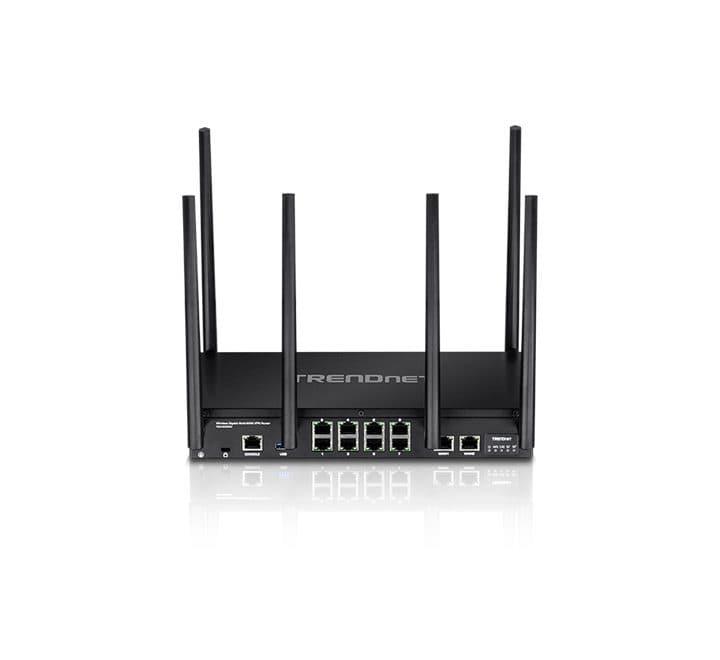TRENDnet AC3000 Wireless Gigabit Dual-WAN VPN SMB Router (TEW-829DRU ...