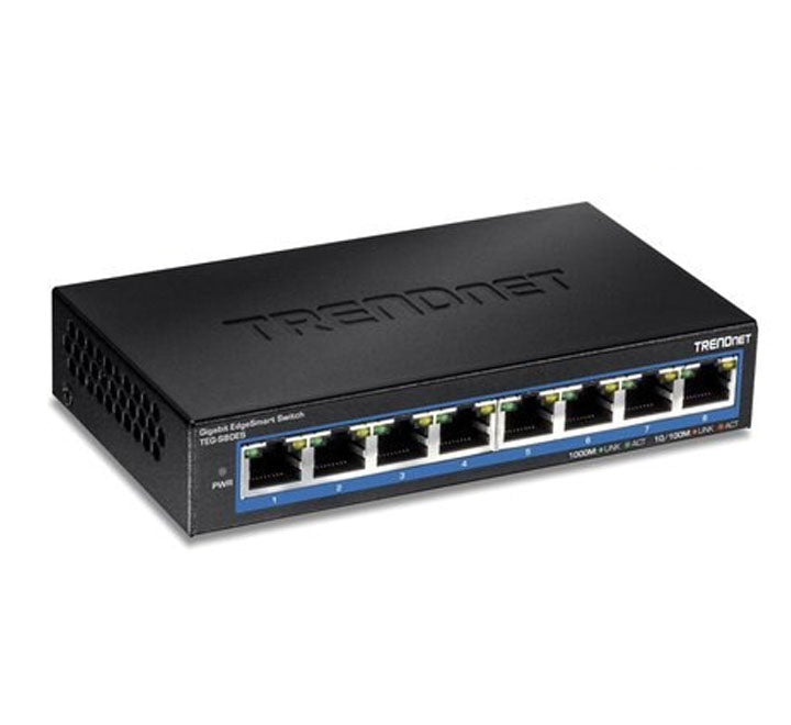 TRENDnet TEG-S80ES 8-Port Gigabit Edge Smart Switch – ICT.com.mm