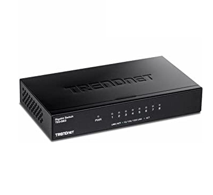 TRENDnet TEG-S83 8-Port Gigabit Desktop Switch – ICT.com.mm