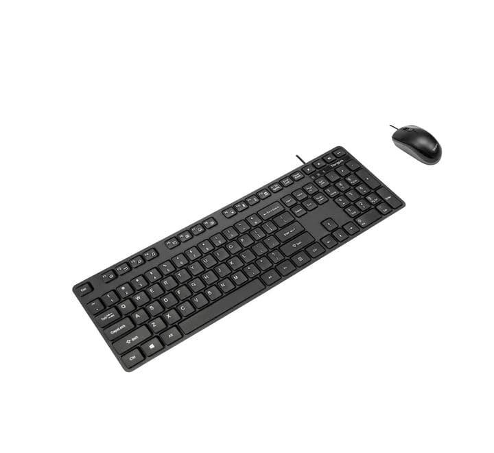 Targus KM600 USB Keyboard & Mouse Combo (Black)-3, Keyboard & Mouse Combo, Targus - ICT.com.mm