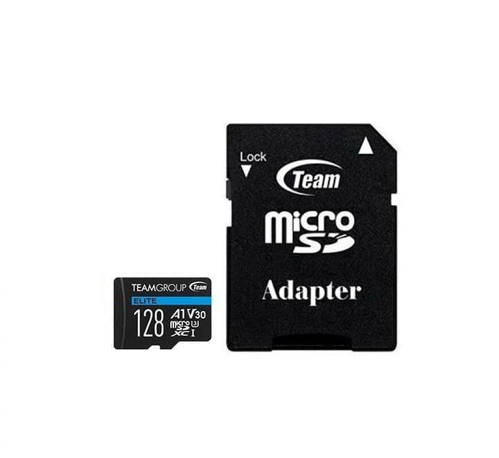 TeamGroup 128GB Micro SDHC UHS-I U3 Memory Card with Adapter, Flash Memory Cards, TEAMGROUP - ICT.com.mm