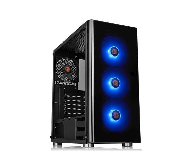 Thermaltake Casing V200 Tempered Glass RGB Edition Mid Tower (CA-1K8-00M1WN-01), Gaming Cases, Thermaltake - ICT.com.mm