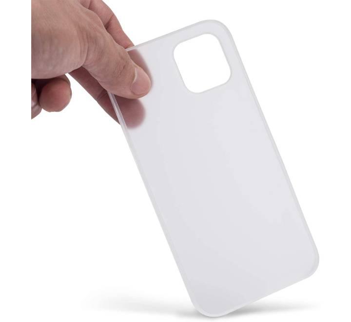 Totallee Thin iPhone 12 Pro Case, Thinnest Cover Ultra Slim Minimal - for iPhone 12 Pro (2020) (Frosted Clear), Apple Cases & Covers, Totallee - ICT.com.mm
