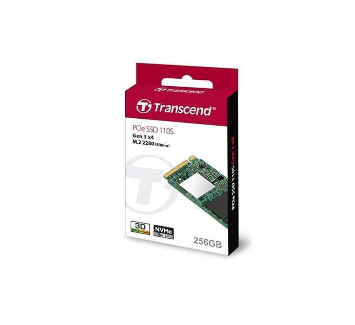 Transcend PCle M.2 SSD MTE110S (256GB), Internal SSDs, Transcend - ICT.com.mm