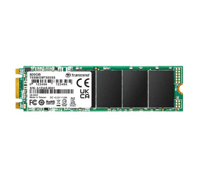 Transcend SATA III MTS825S 3D NAND Flash M.2 2280 SSD (500GB), Internal SSDs, Transcend - ICT.com.mm