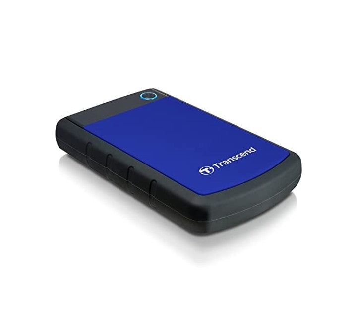 Transcend StoreJet 25H3 2TB Portable USB 3.0 Hard Drive (Blue), Portable Hard Drives, Transcend - ICT.com.mm