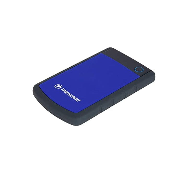 Transcend StoreJet 25H3 2TB Portable USB 3.0 Hard Drive (Blue), Portable Hard Drives, Transcend - ICT.com.mm