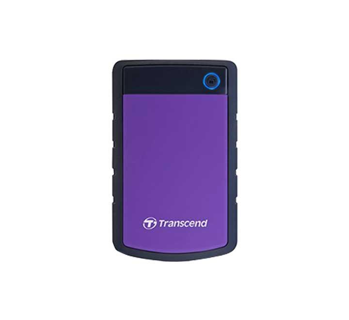 Transcend StoreJet 25H3 4TB Portable USB 3.0 Hard Drive (Purple), Portable Hard Drives, Transcend - ICT.com.mm