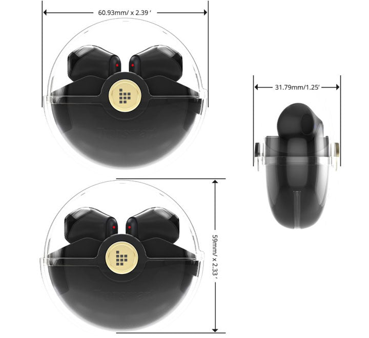 Tronsmart Battle Gaming Earbuds (Black), Earbuds, Tronsmart - ICT.com.mm