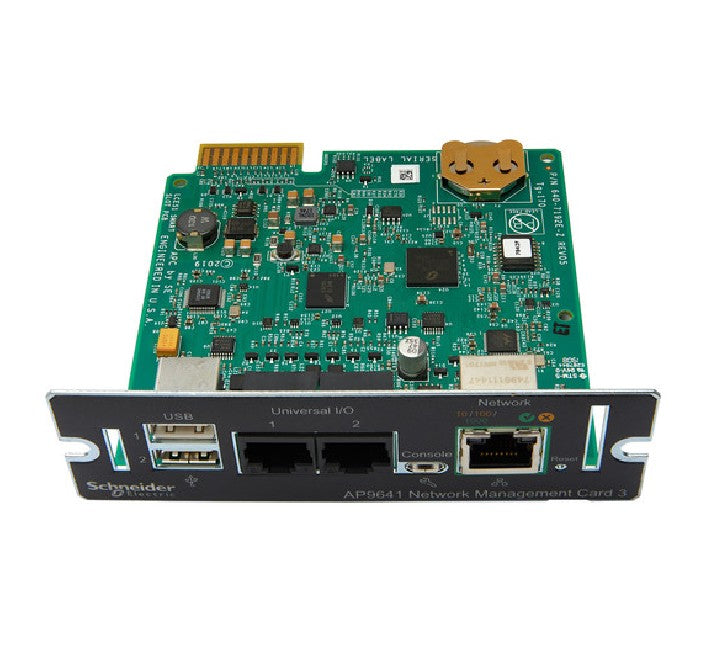UPS Network Management Card 3 with Environmental Monitoring (AP9641), Network Accessories, APC - ICT.com.mm