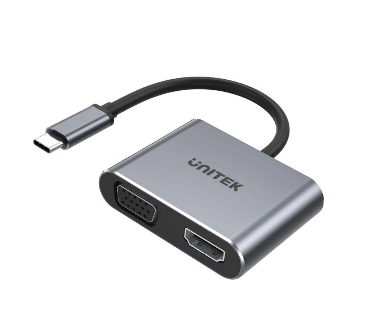 Unitek D1049A 4-in-1 USB-C to 4K HDMI Hub, USB Hub, Unitek - ICT.com.mm