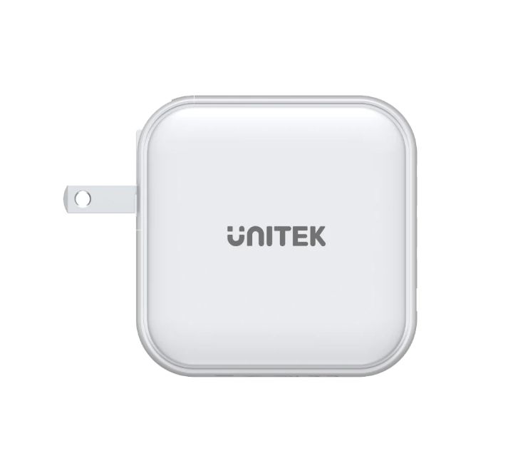 Unitek P1112AWH TRAVEL QUAD GaN 4 Ports 100W Charger, Adapter & Charger - Mobile, Unitek - ICT.com.mm