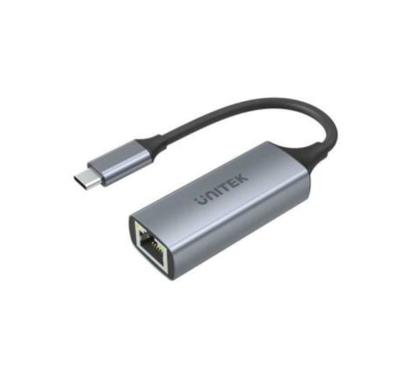 ADAPTATEUR USB-C / RJ45, GIGABIT, USB 3.0, M / F, ALUMINIUM