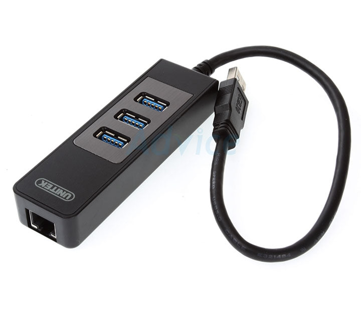 Unitek Y-3045C USB3.0 3-Port Hub, USB Hub, Unitek - ICT.com.mm