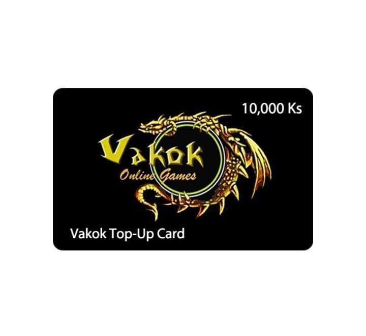 Vakok Point-10000 Ks, Gaming Gift Cards, Vakok - ICT.com.mm