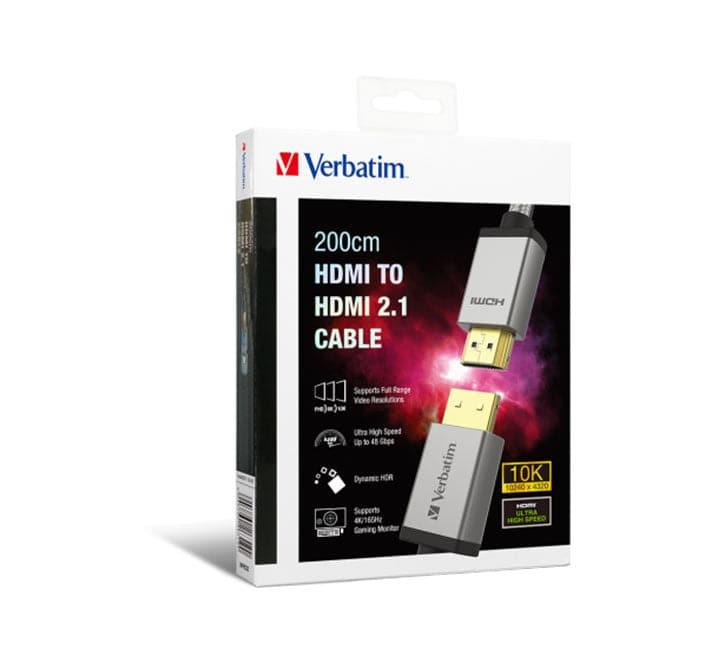 Verbatim HDMI 2.1 10K Cable, HDMI Cables, Verbatim - ICT.com.mm