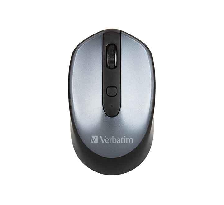 Verbatim Rechargeable Wireless Mouse (Gray), Mice, Verbatim - ICT.com.mm