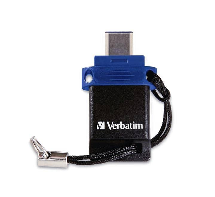Verbatim Store 'n' USB 3.0 Type-C OTG Drive 32GB (Blue), USB Flash Drives, Verbatim - ICT.com.mm