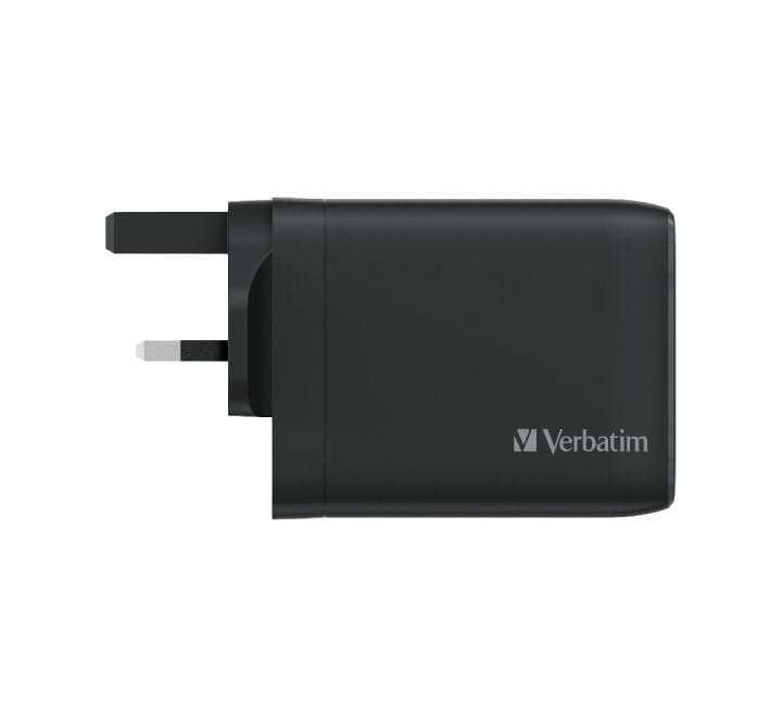 Verbatim 4 Port 100W PD & QC GaN USB Charger (Black), Adapter & Charger - Mobile, Verbatim - ICT.com.mm