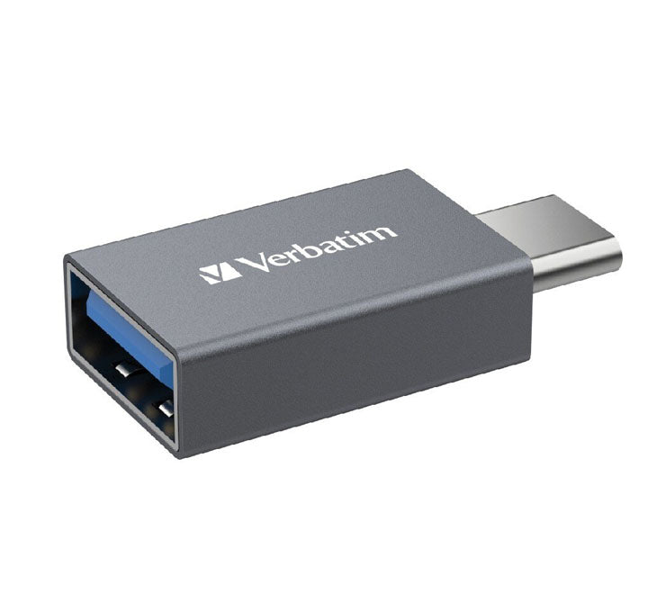 Verbatim 66753 4 in 1 typeC Adptor USB 2.0 Hub (Grey), USB Hub, Verbatim - ICT.com.mm