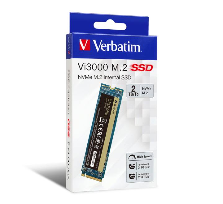 Verbatim NVMe M.2 Internal SSD 2TB, Internal SSDs, Verbatim - ICT.com.mm