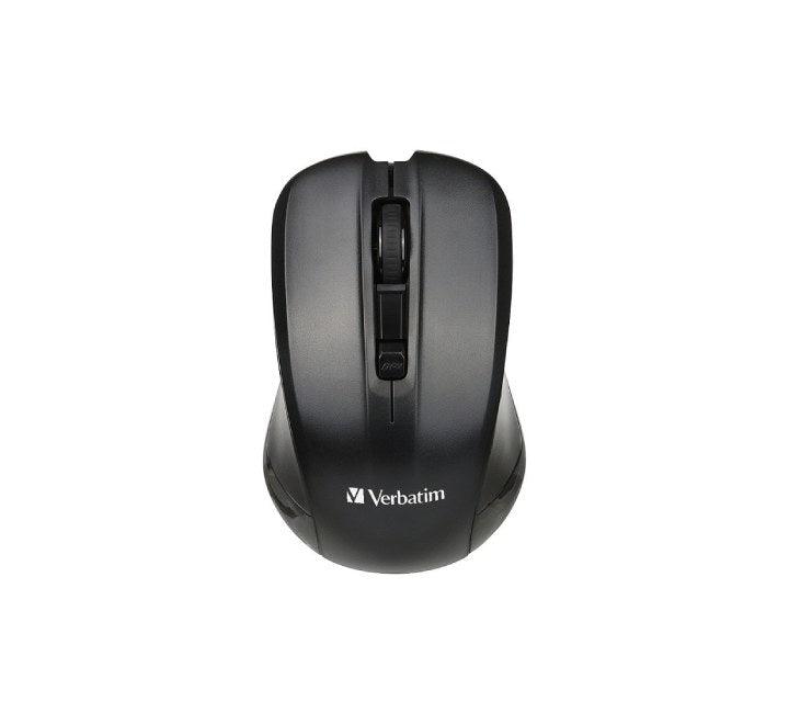 Verbatim Wireless Optical Mouse Black, Mice, Verbatim - ICT.com.mm