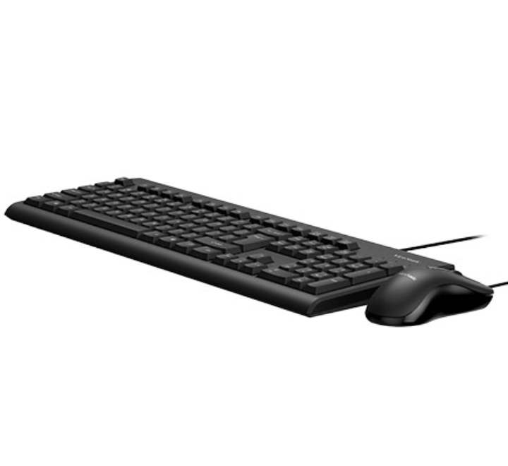 ViewSonic CU-1251 Wired Keyboard And Mouse Combo, Home & Office Keyboards, ViewSonic - ICT.com.mm