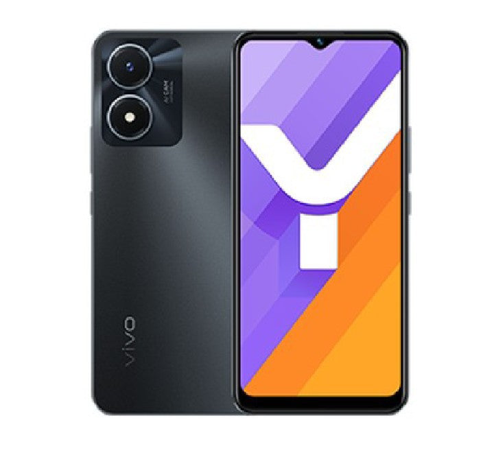 Vivo Y02s Fluorite Black (3GB/32GB), Android Phones, Vivo - ICT.com.mm