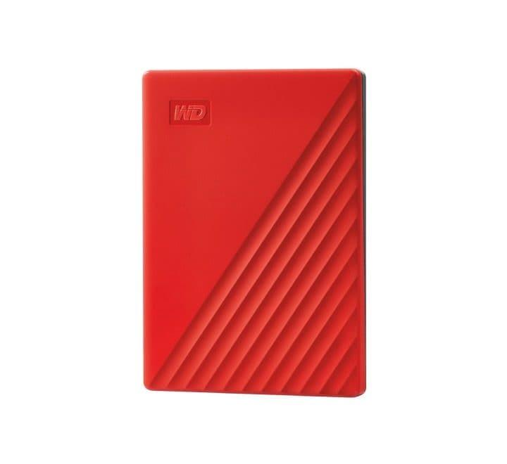 WD My Passport Hard Drive 5TB (Red), Portable Drives HDDs, WD - ICT.com.mm