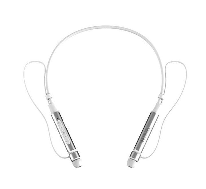 WK Design BD-550 Neckband Bluetooth Earphone (White), In-ear Headphones, WK DESIGN - ICT.com.mm