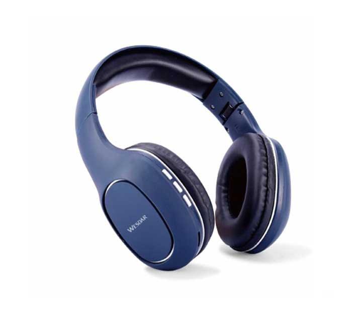 Wesdar BH3 Bluetooth Headphone (Blue), Headphones, Wesdar - ICT.com.mm