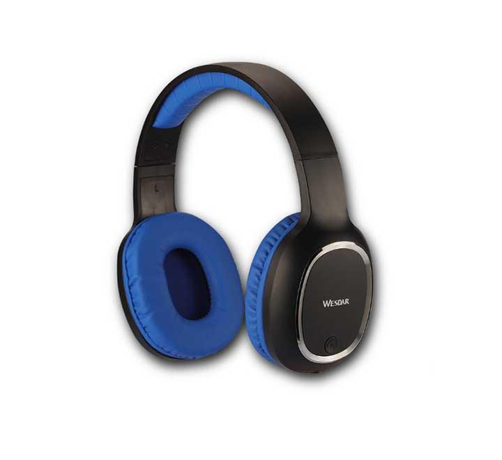 Wesdar BH6 Bluetooth Headphone (Blue), Headphones, Wesdar - ICT.com.mm