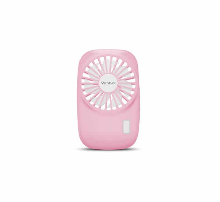 Wesdar Handheld Small Fan F002 (Pink), Fans, Wesdar - ICT.com.mm