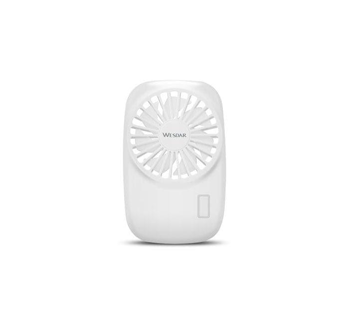 Wesdar Handheld Small Fan F002 (White), Fans, Wesdar - ICT.com.mm