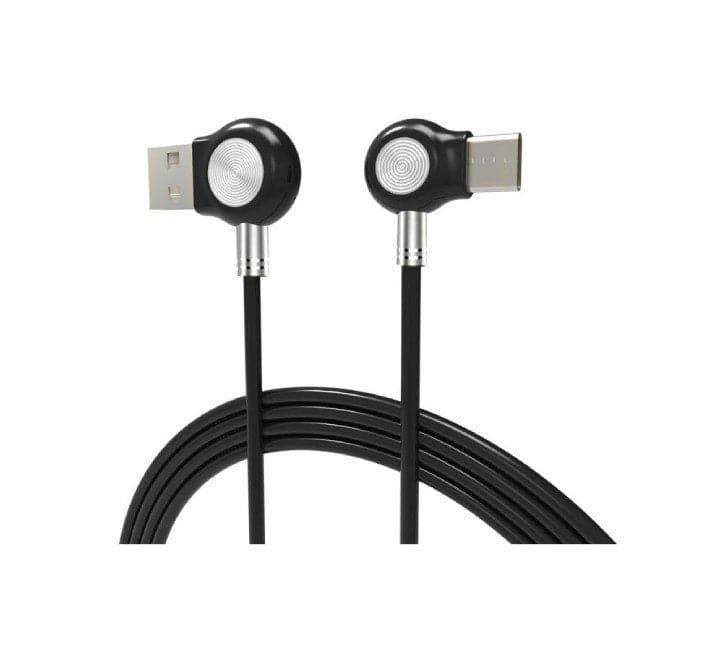 Wesdar T26-TC Type-C Data Charging Cable (Black), USB-C Cables, Wesdar - ICT.com.mm