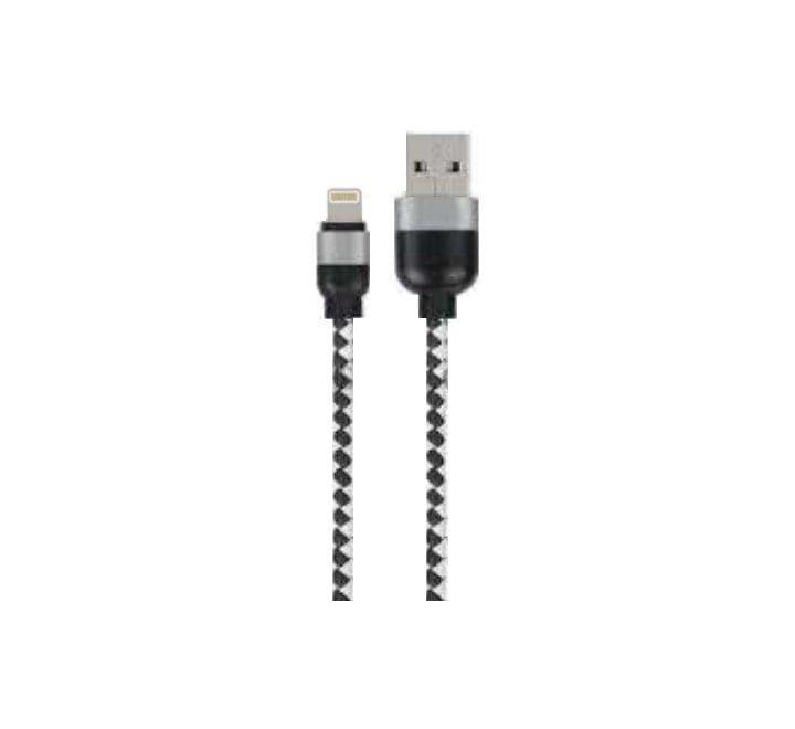 Wesdar T28-I Lightning Data Charging Cable (Black), Lightning Cables, Wesdar - ICT.com.mm