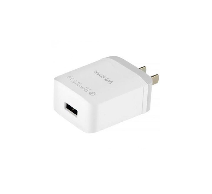 Wesdar AC-3 USB Fast Charger (White), Adapter & Charger - Mobile, Wesdar - ICT.com.mm