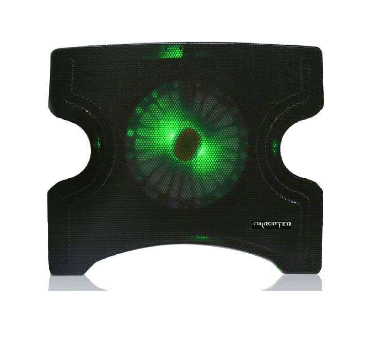 Wesdar K-8058F Laptop Cooler Pad (Black), Laptop Coolers, Wesdar - ICT.com.mm