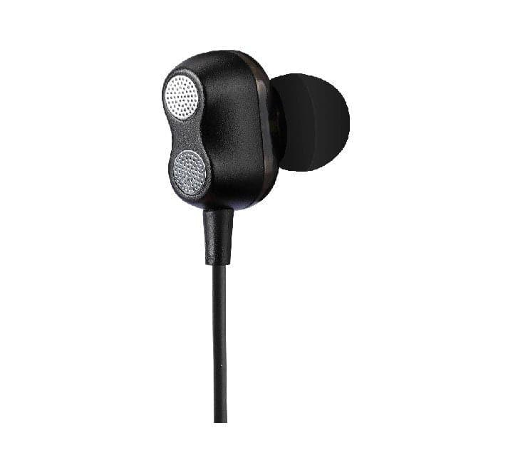 Wesdar R55 Bluetooth Wireless Neckband Earphone (Black), In-ear Headphones, Wesdar - ICT.com.mm