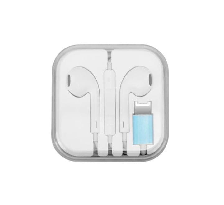 Wesdar R81 Lightning Earphone (White), In-ear Headphones, Wesdar - ICT.com.mm