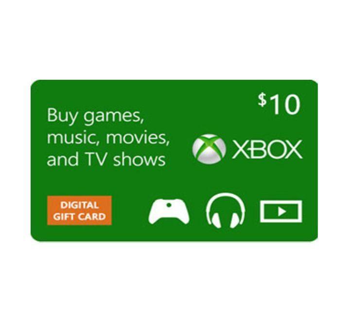 Xbox Gift Card $10 USD, Gaming Gift Cards, Xbox - ICT.com.mm