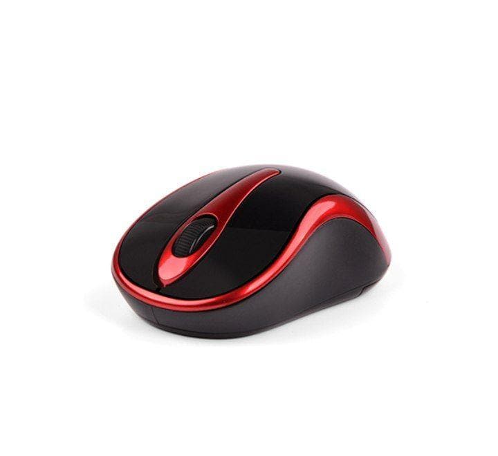 A4 Tech Wireless Mouse G3-280N (Black/Red), Mice, A4Tech - ICT.com.mm