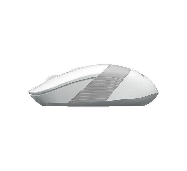 A4Tech FStyler Wireless Mouse FG10 (White), Mice, A4Tech - ICT.com.mm