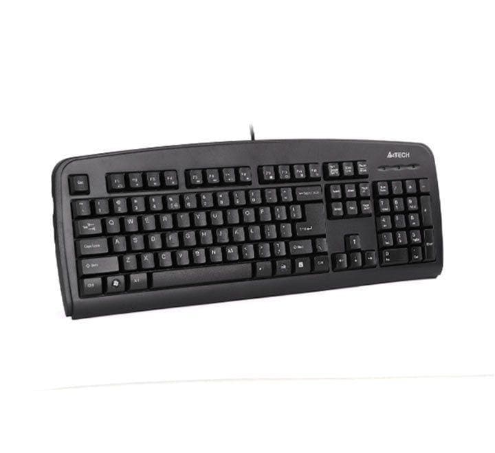A4Tech Smooth Wired Keyboard KB-720 (Black), Keyboards, A4Tech - ICT.com.mm