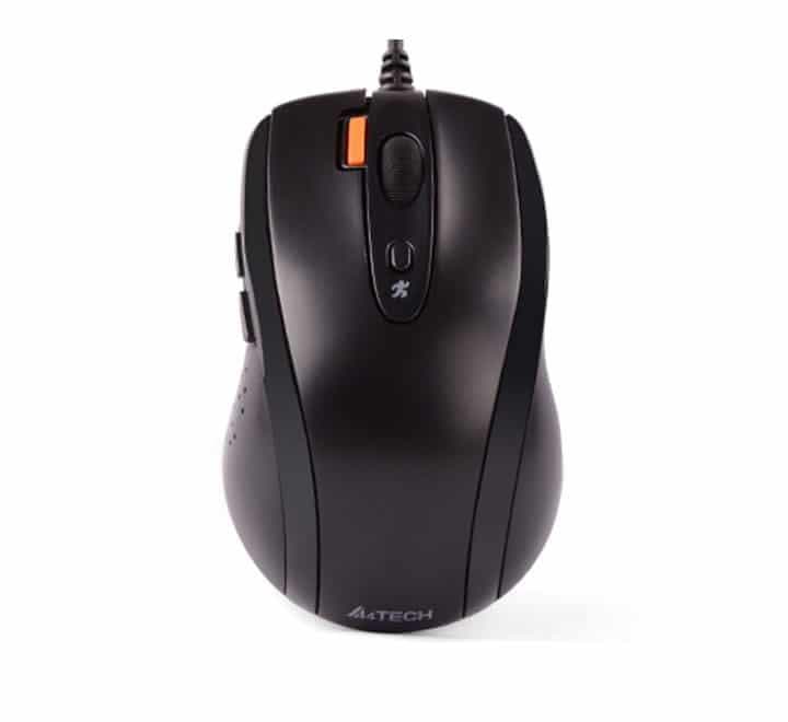 A4Tech USB Mouse N70FX (Black), Mice, A4Tech - ICT.com.mm