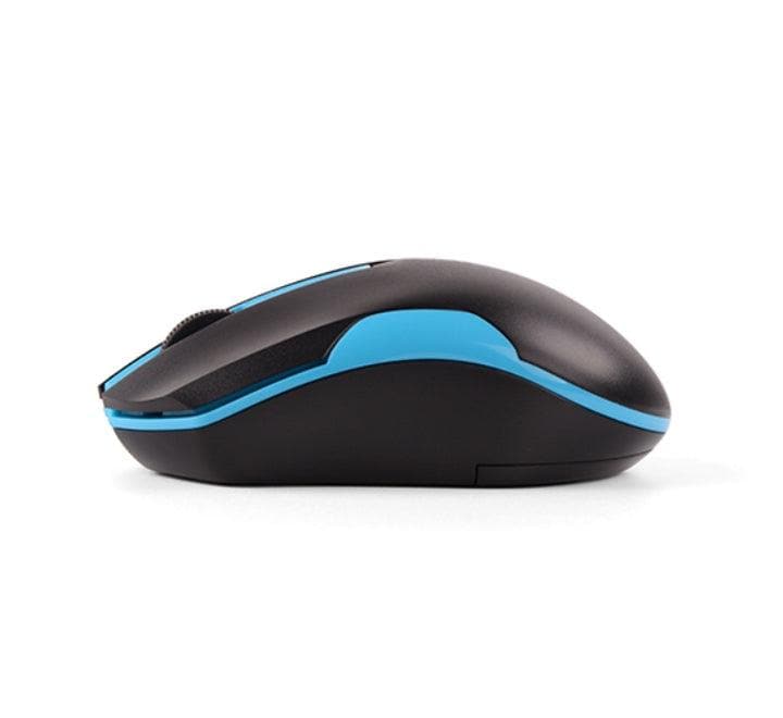A4Tech Wireless Mouse G3-200N (Black/Blue), Home & Office Mice, A4Tech - ICT.com.mm